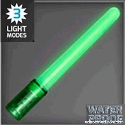 Waterproof Light Stick with Optional Lanyard Green